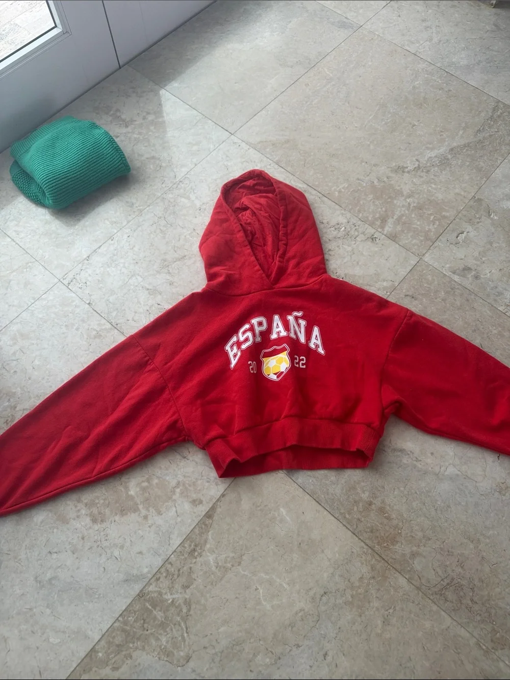 Primark Red España Cropped Hoodie for Kids